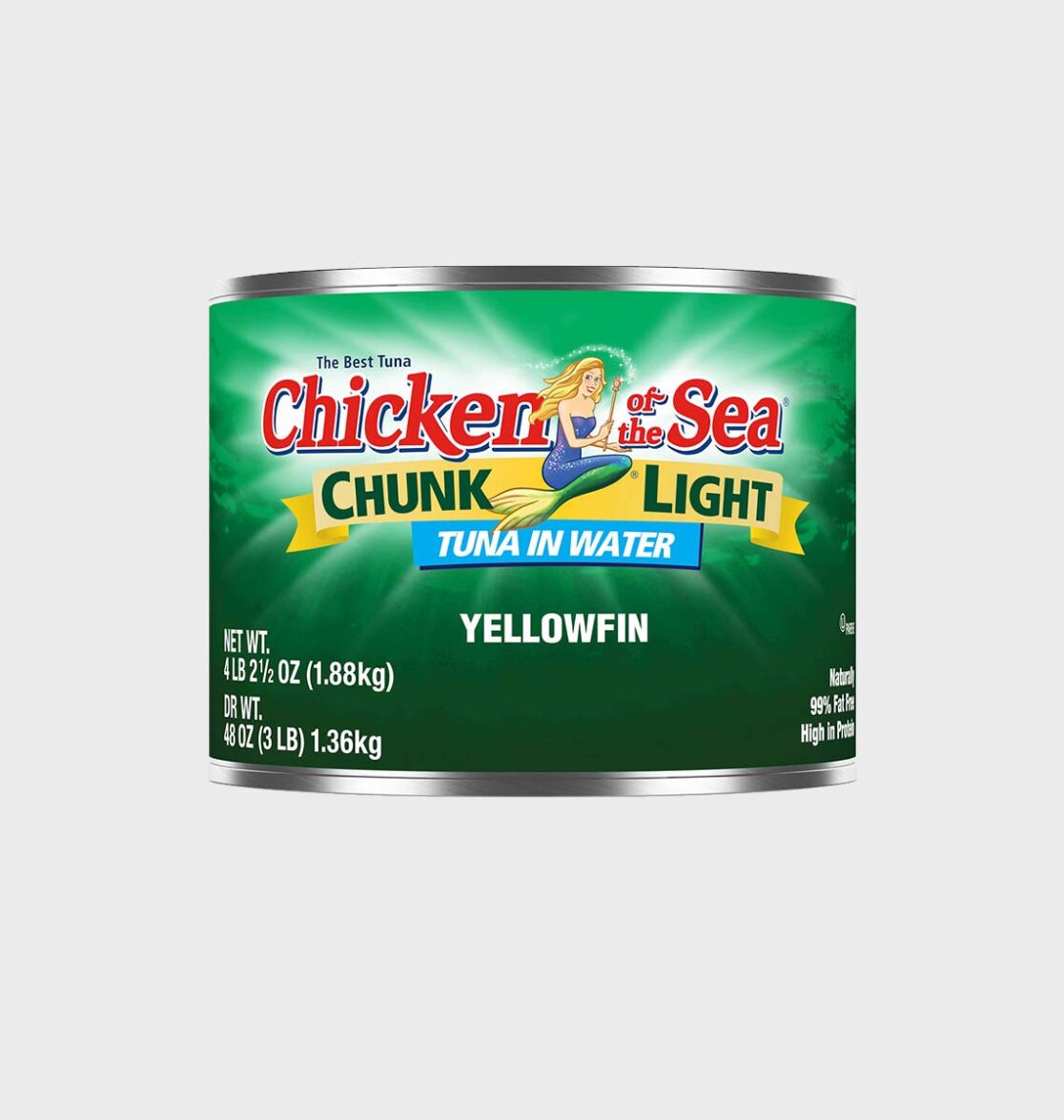 Chunk Light Yellowfin Tuna in Water Chicken of the Sea Business