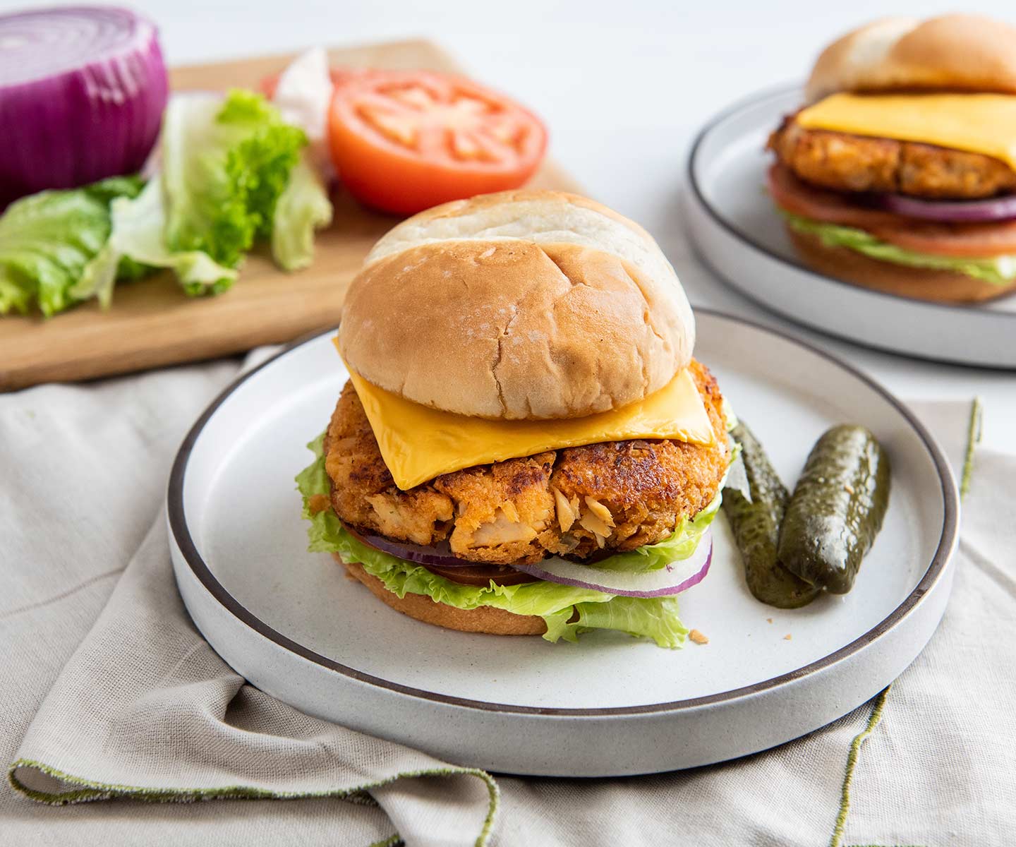 Grilled Alaskan Salmon Burgers | Chicken of the Sea Business & Foodservice