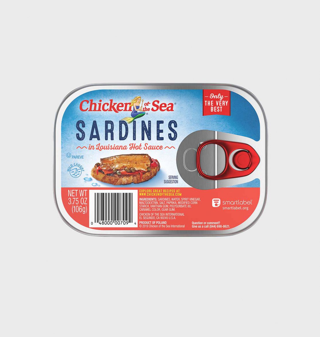 Sardines in Hot Sauce Chicken of the Sea Business & Foodservice