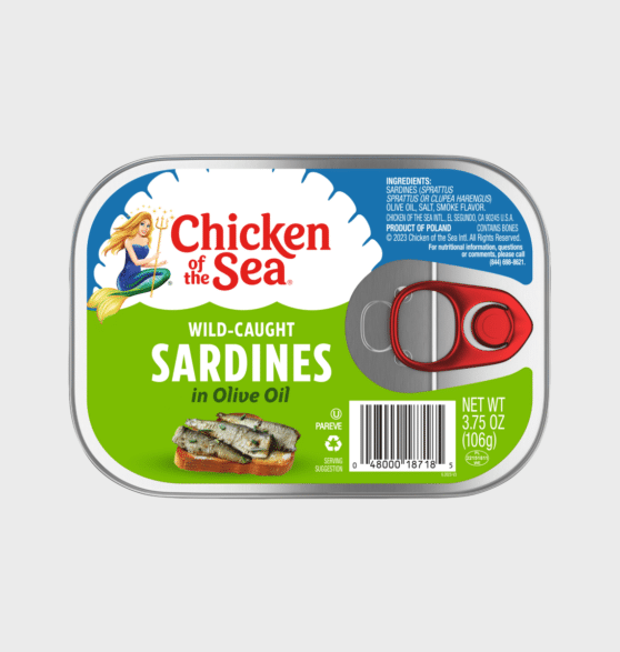 Wild Caught Sardines in Olive Oil Chicken of the Sea Business & Foodservice