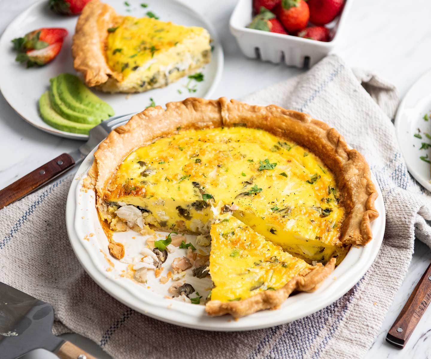 Seafood Lovers Quiche | Chicken of the Sea Business & Foodservice