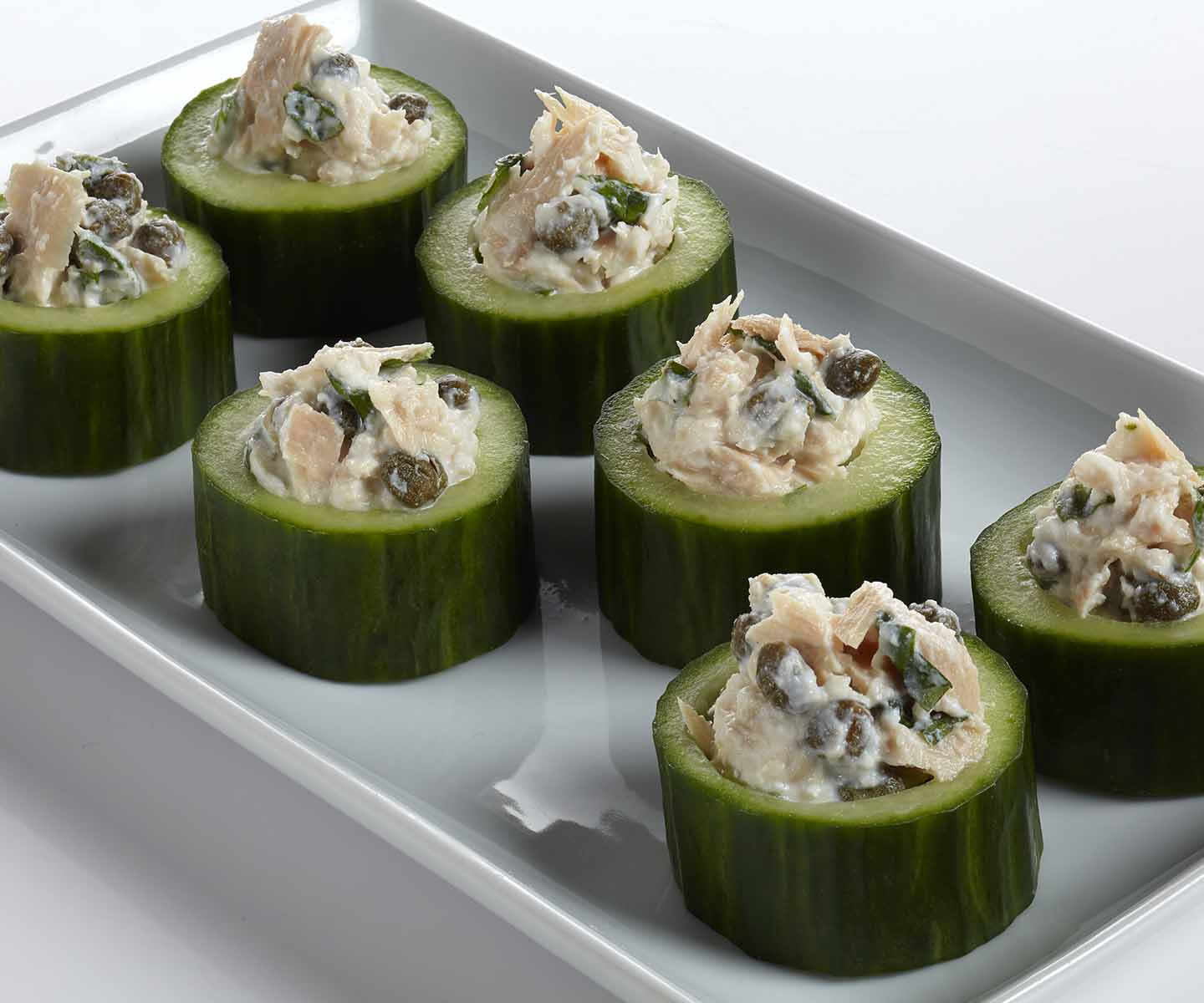 Cucumber Tuna Bites | Chicken of the Sea Business &amp; Foodservice