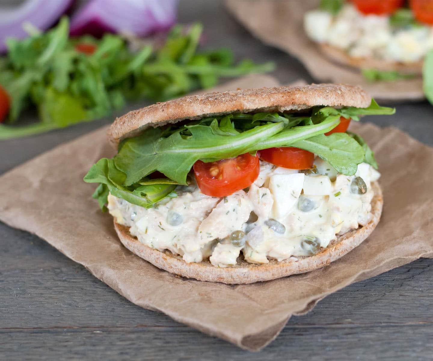 Salmon Egg Salad Sandwich Chicken of the Sea Business & Foodservice